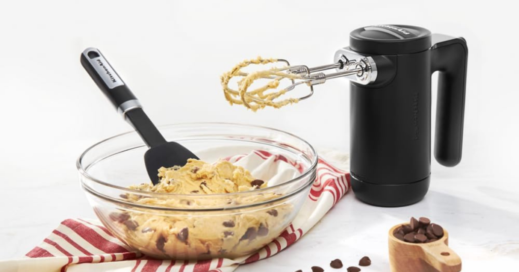 KitchenAid Cordless 7 Speed Hand Mixer - KHMB732, Matte Black