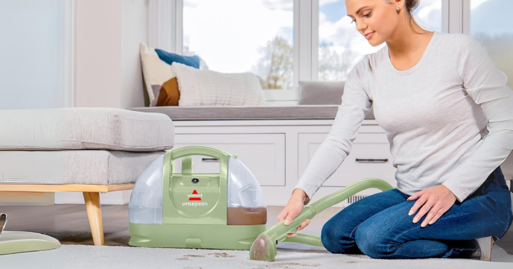 BISSELL Little Green Multi-Purpose Portable Carpet and Upholstery Cleaner