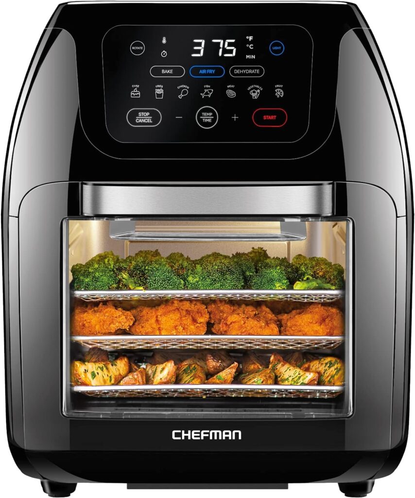 CHEFMAN Multifunctional Digital Air Fryer+ Rotisserie