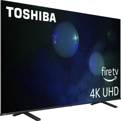 TOSHIBA 75-Inch Class C350 Series LED 4K UHD Smart Fire TV (2024 Model)