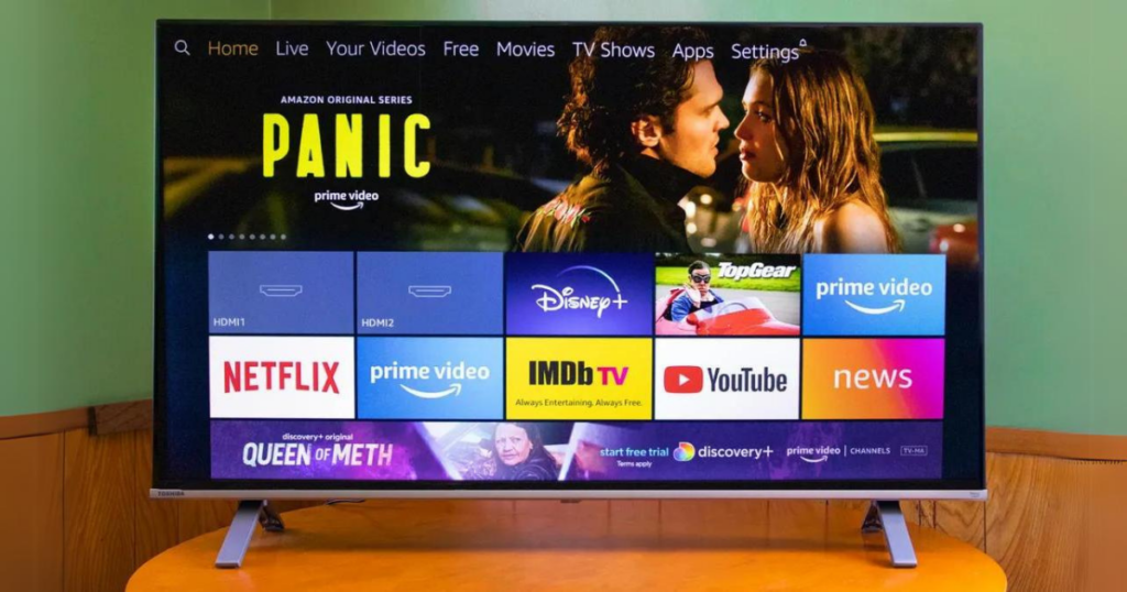 TOSHIBA 50-Inch Class C350 Series LED 4K UHD Smart Fire TV