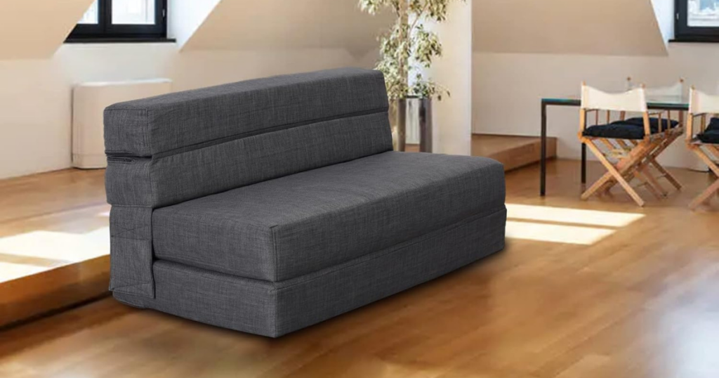 ANONER Fold Sofa Bed Couch Memory Foam